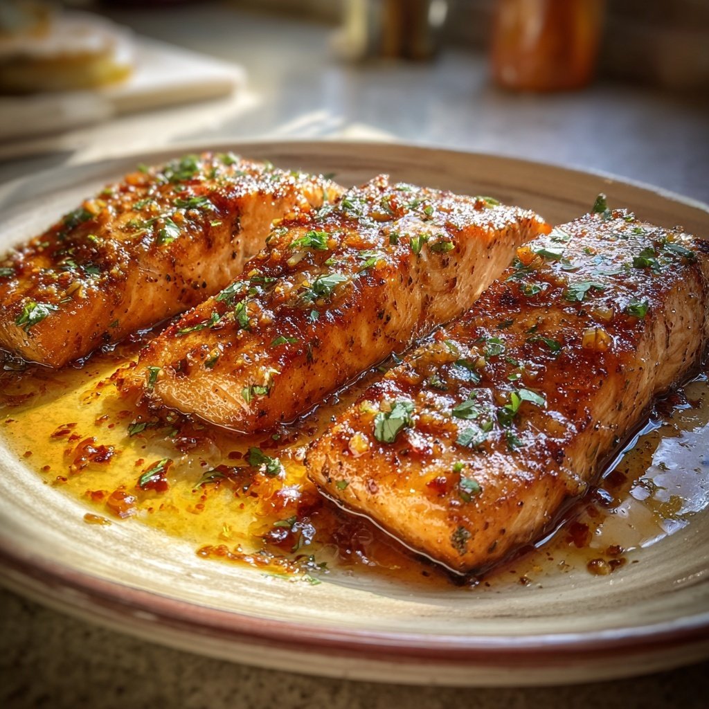 Easy Healthy Honey Garlic Salmon