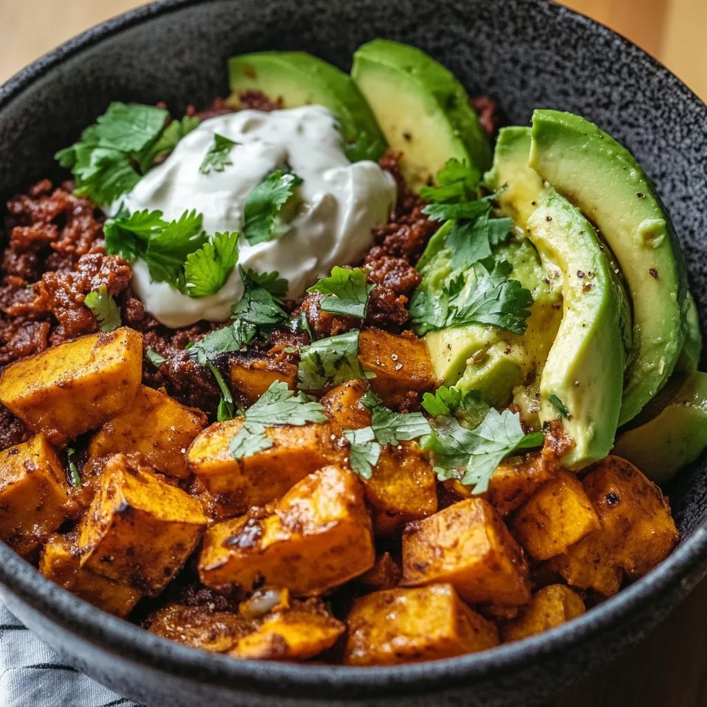 Sweet Potato Taco Bowls