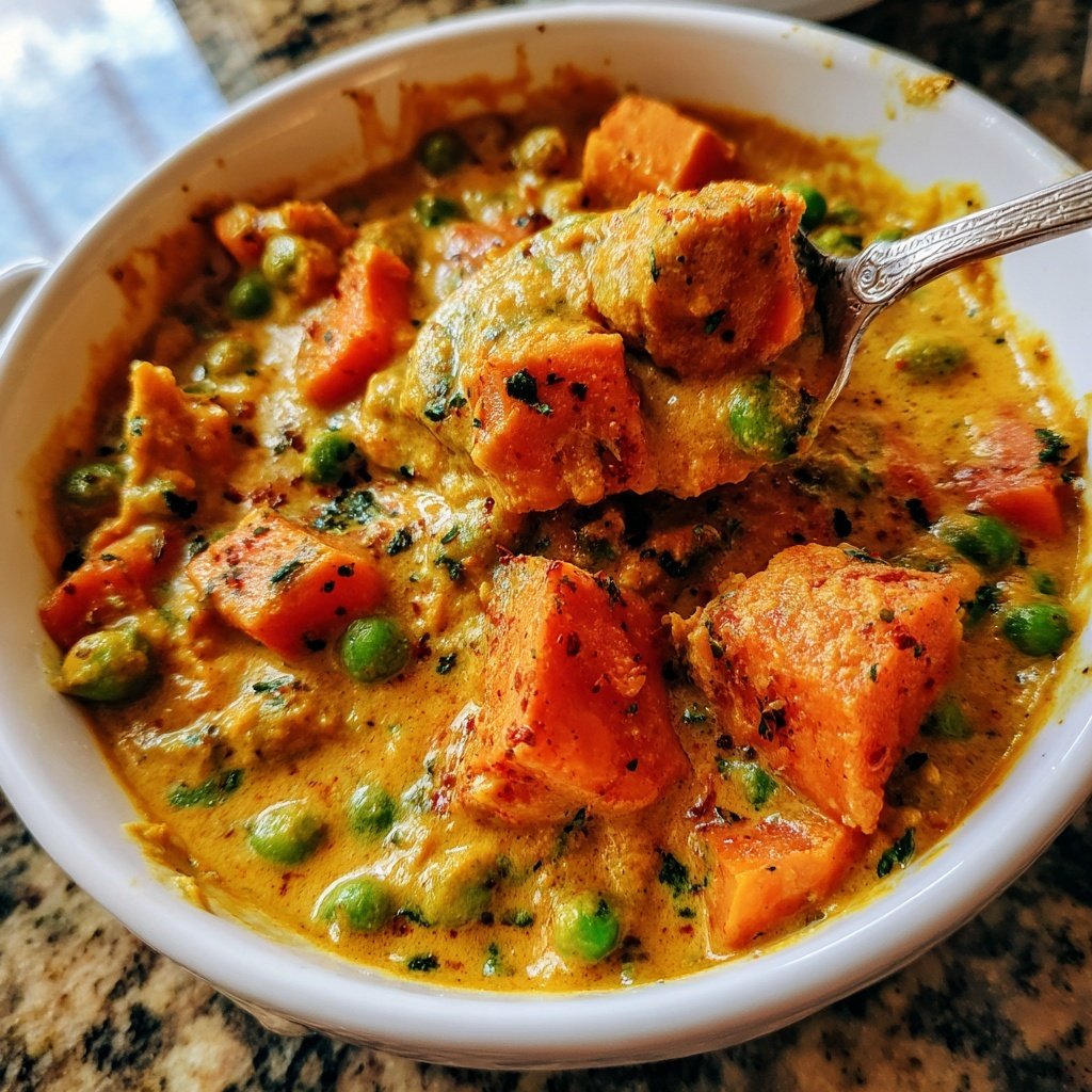 Healthy Crockpot Vegetable Curry