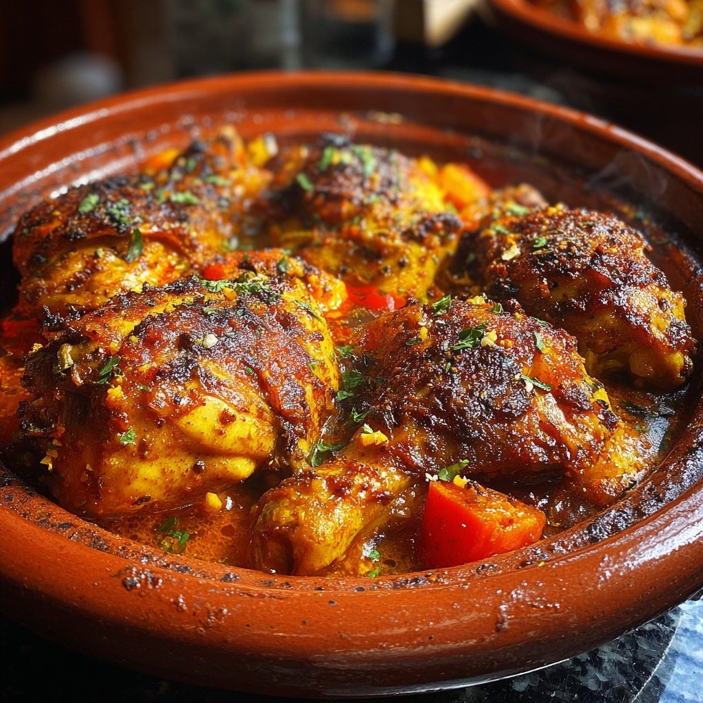 Global Flavors Moroccan Chicken Tagine