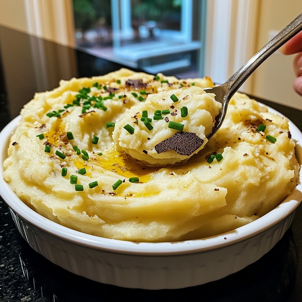 Romantic Truffle Mashed Potatoes