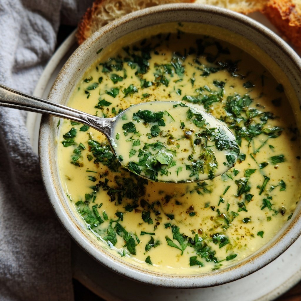 Creamy Lemon Chickpea Soup