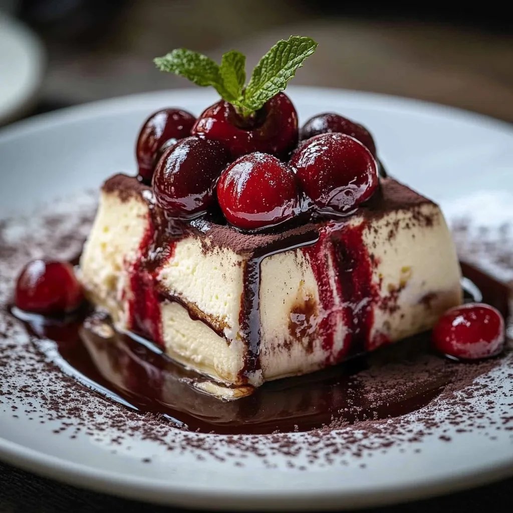 Cherry Amaretto Tiramisu