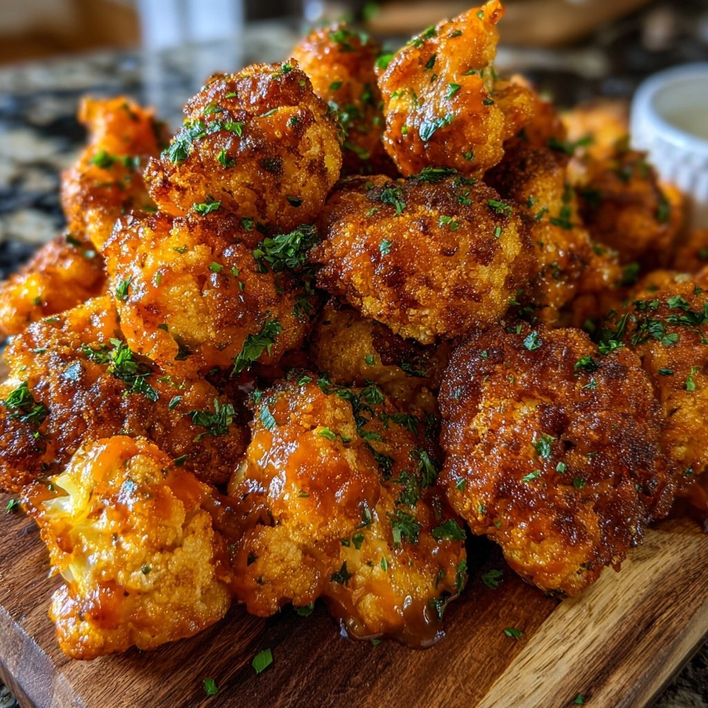 Super Bowl Crispy Cauliflower Wings
