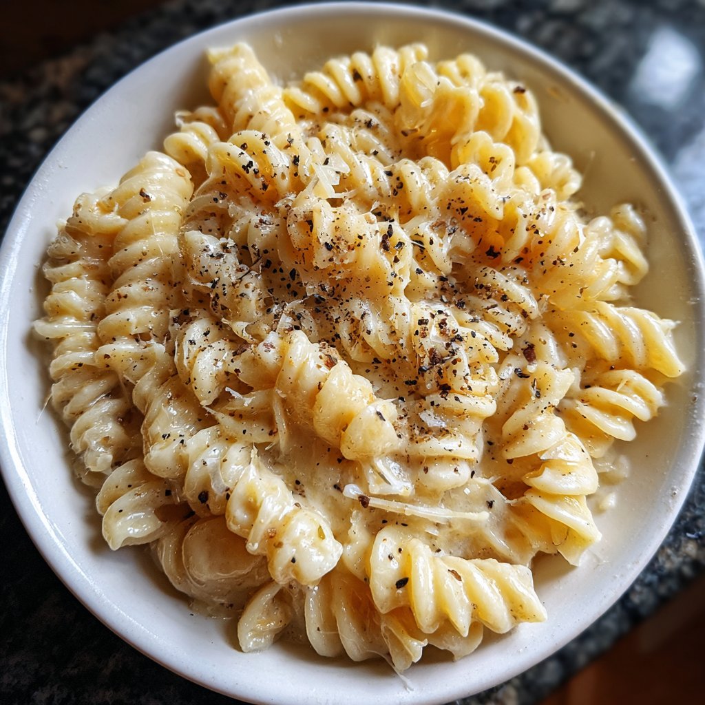 Parmesan Cream Cavatappi