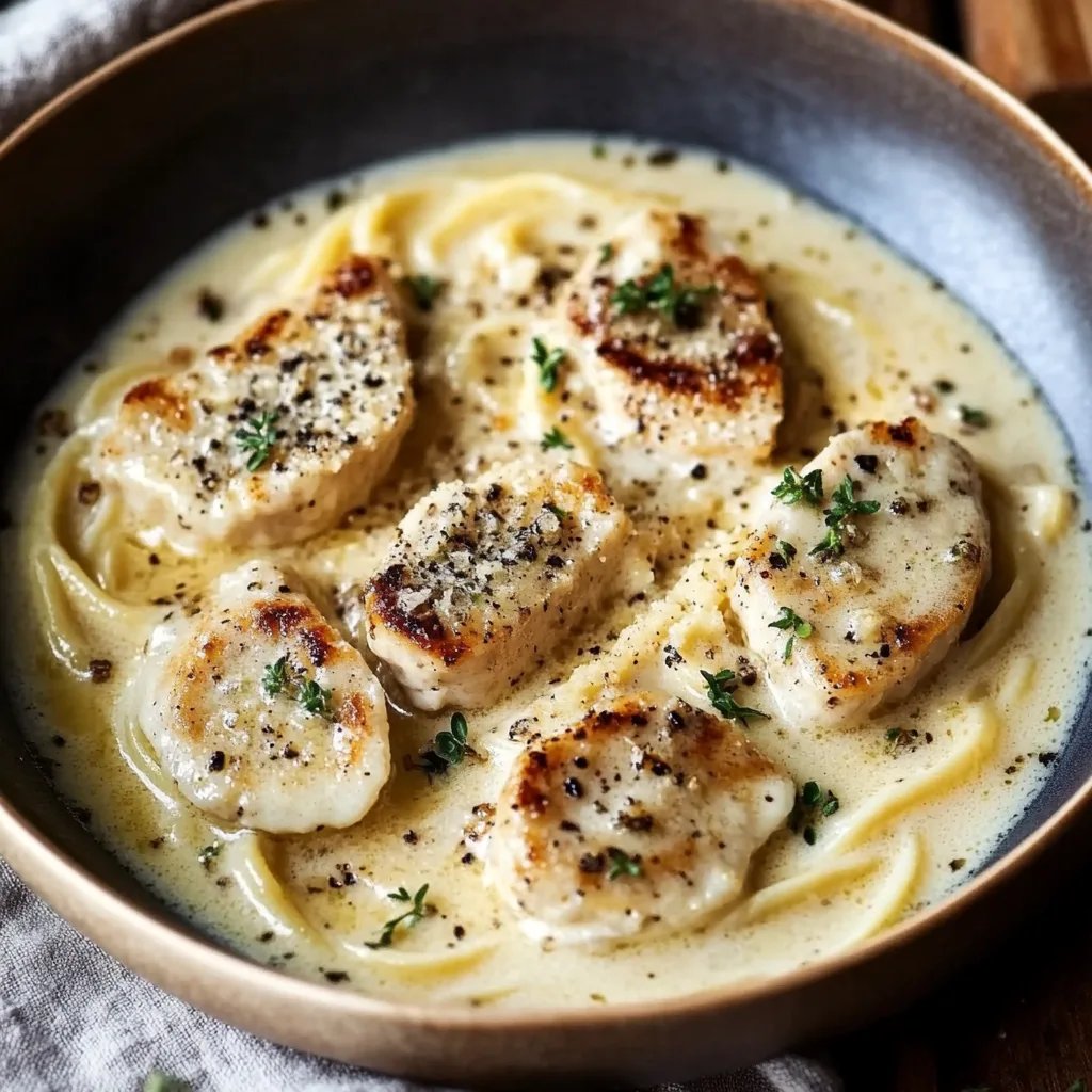 Creamy Garlic Parmesan Sauce