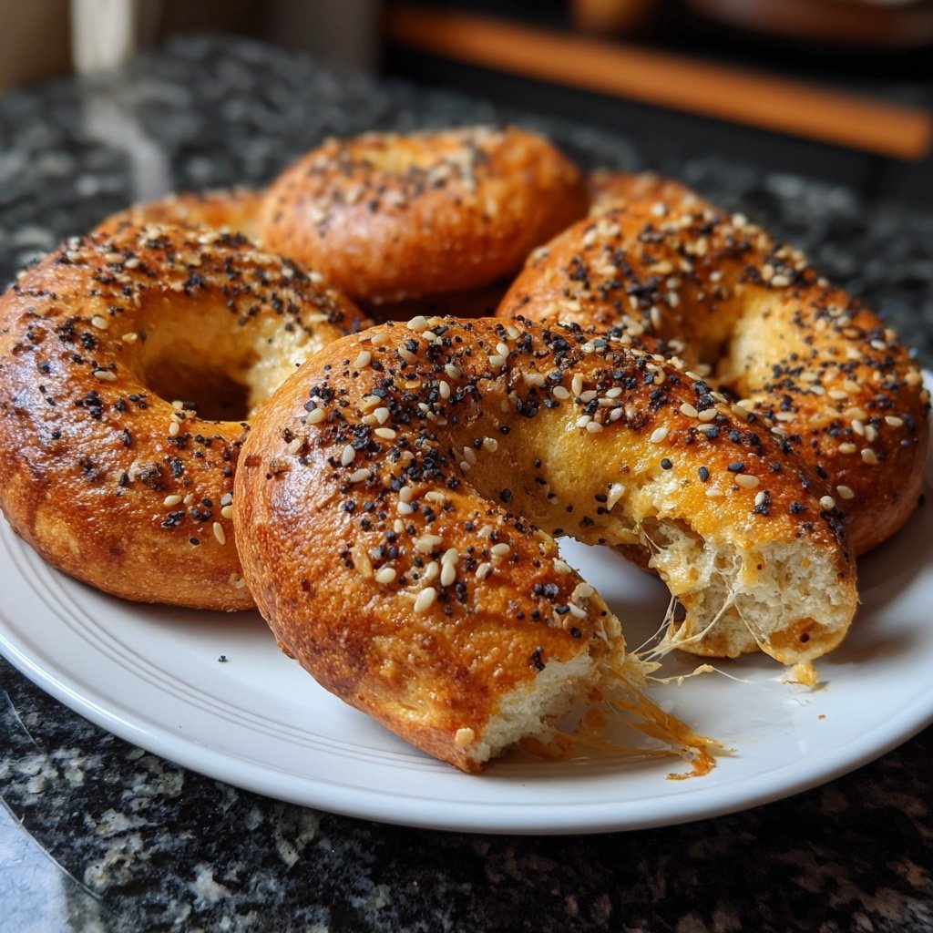 Protein Bagels With Almond Flour