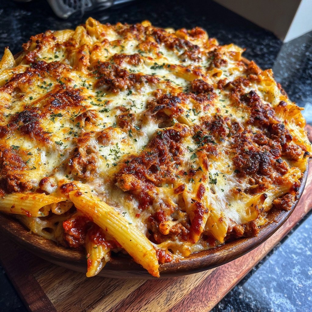 Quick Comfort Food Baked Ziti