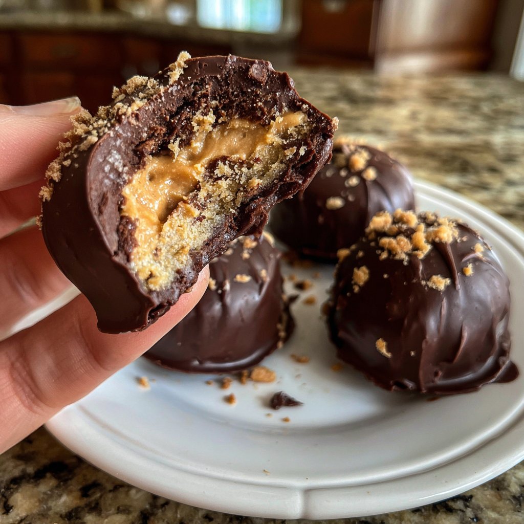 Homemade Reese’s Cups Mini Bites