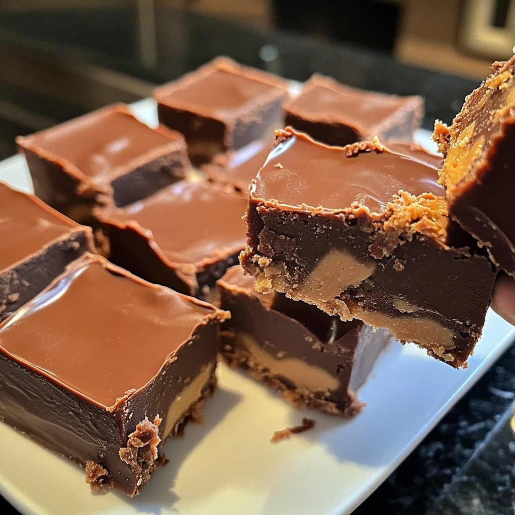 Chocolate Peanut Butter Fudge
