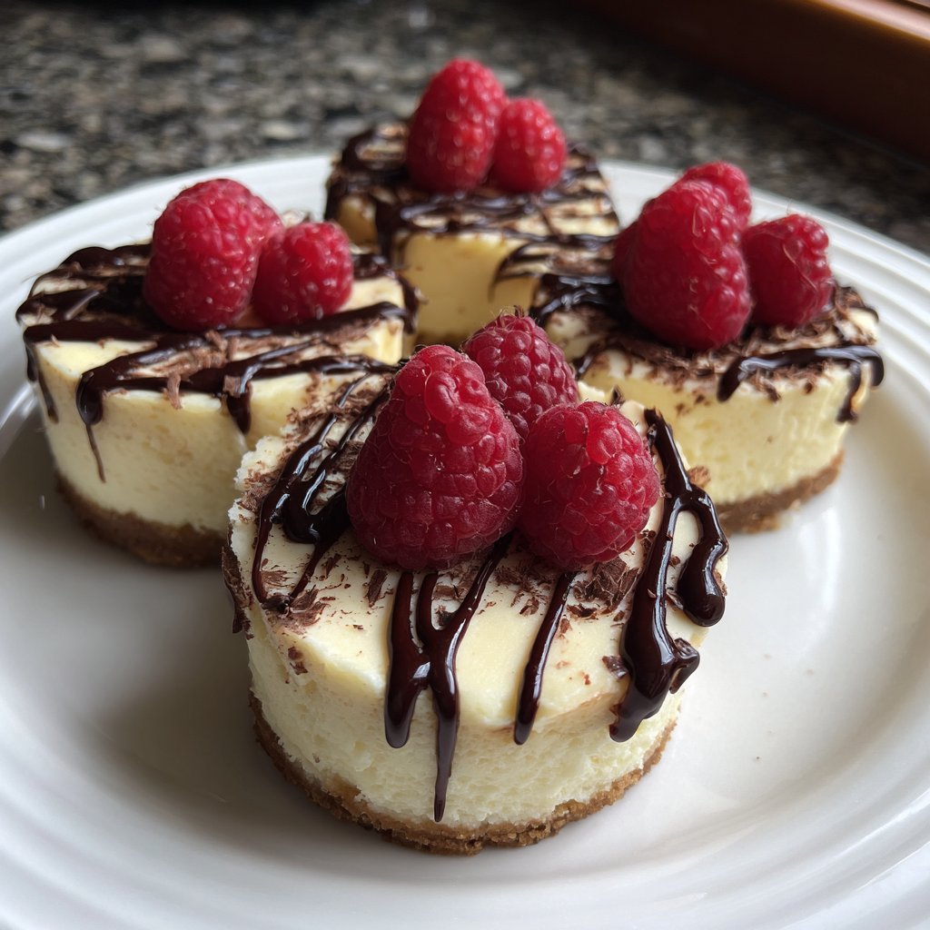 Valentines Treats Mini Cheesecakes