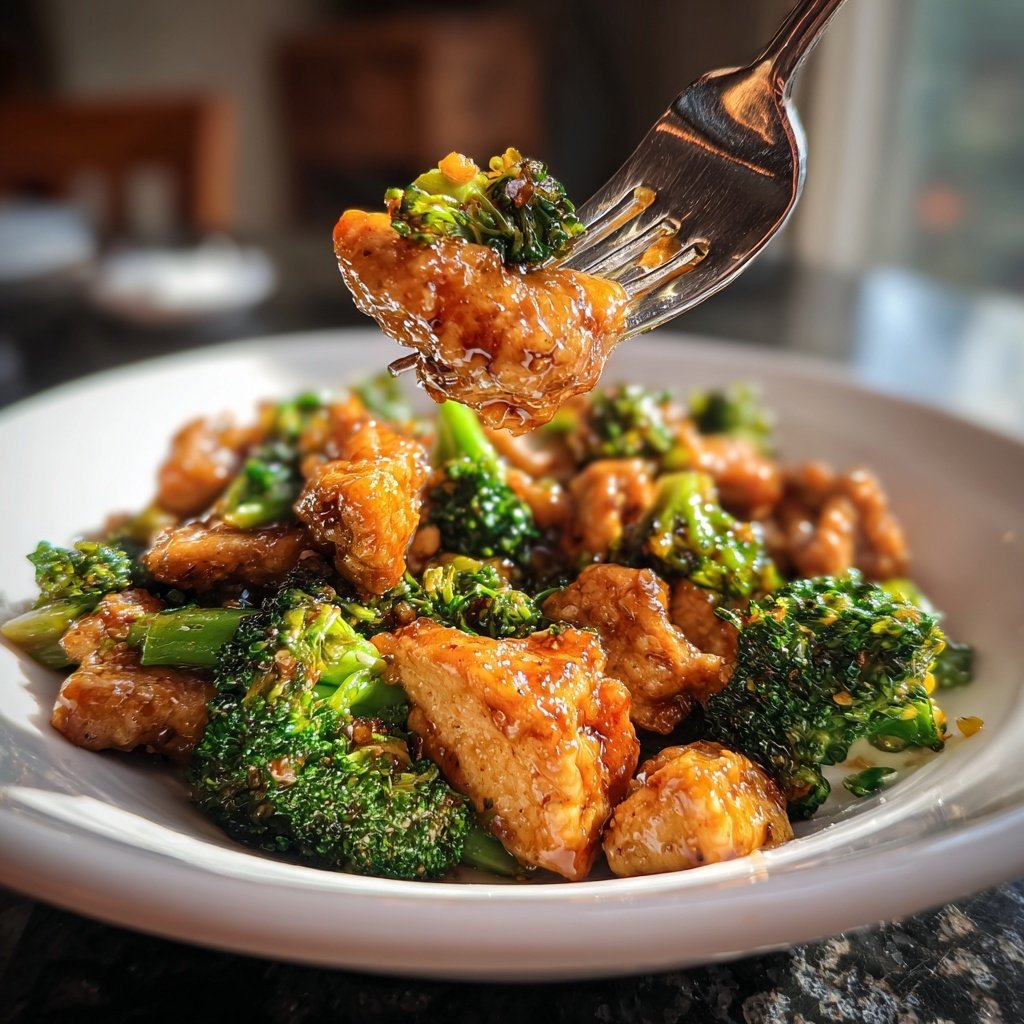 Ground Chicken And Broccoli Stir Fry