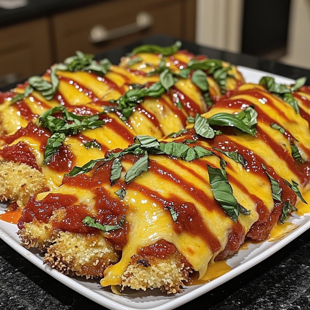 Homemade Chicken Parmesan Dinner Recipe
