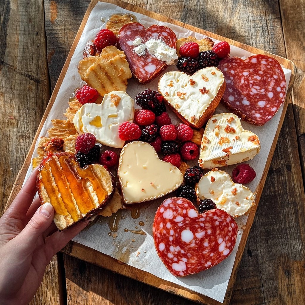 Romantic Valentines Charcuterie Board