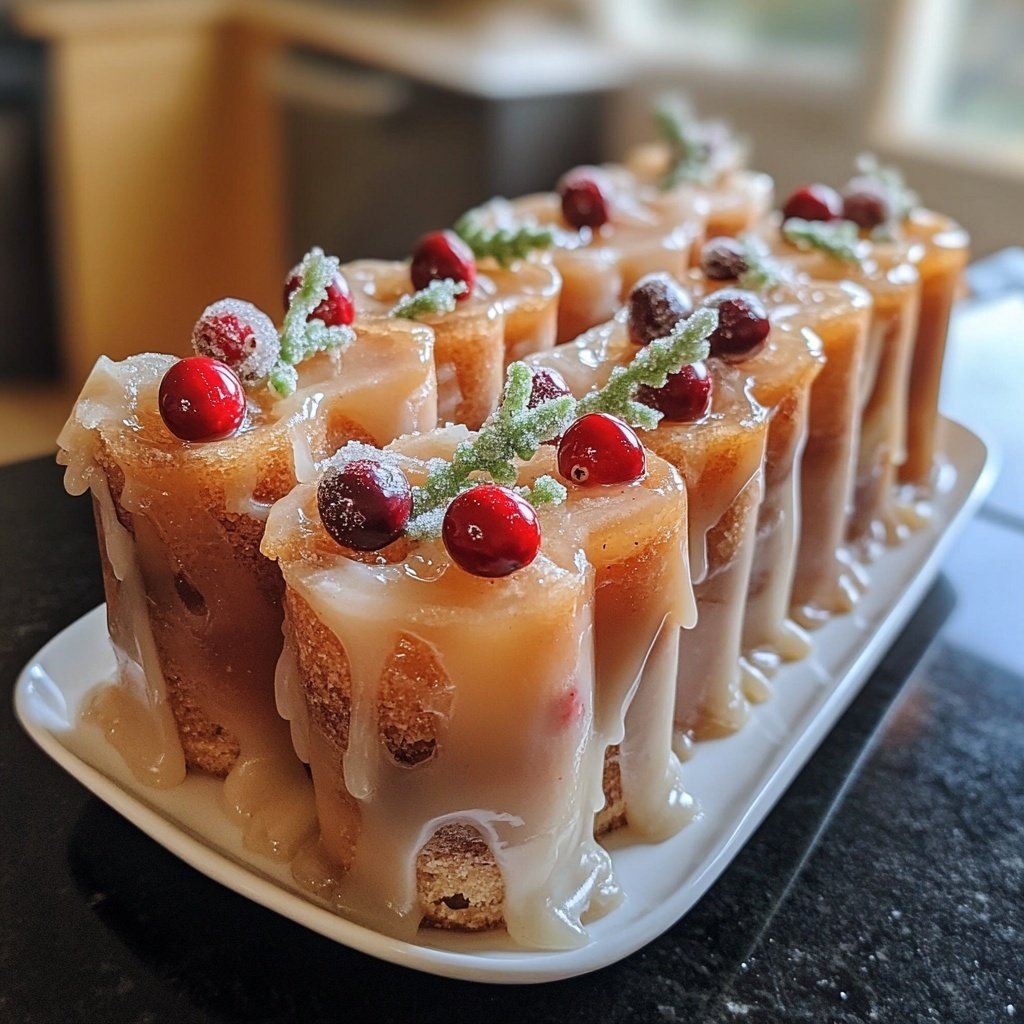 Edible Christmas Candles