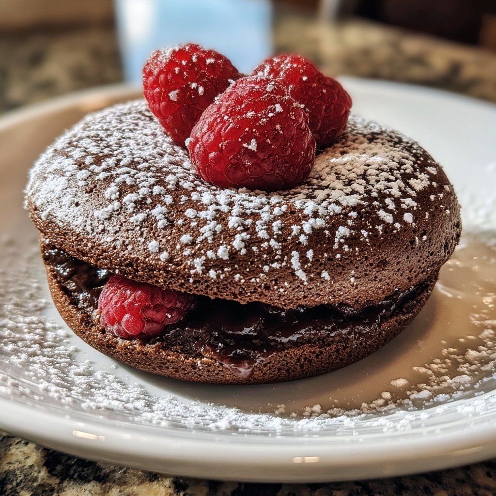 Chocolate Raspberry Soufflé