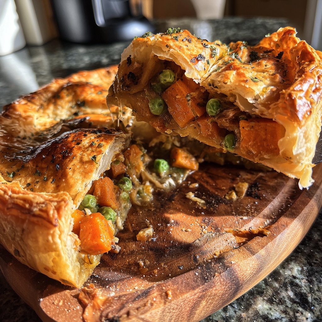 Sunday Creamy Vegetable Pot Pie