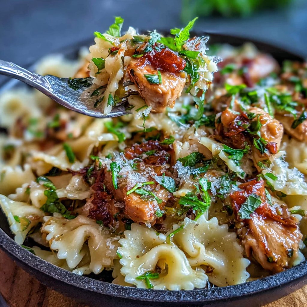 High Protein Chicken Pasta