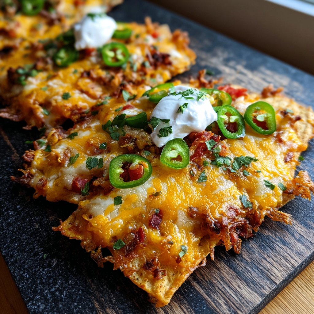 Easy Loaded Nachos
